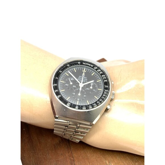 Omega Speedmaster 1970 Men's Watch 145.014 Mark II Swiss Mechanical Chronograph - Picture 4 of 14